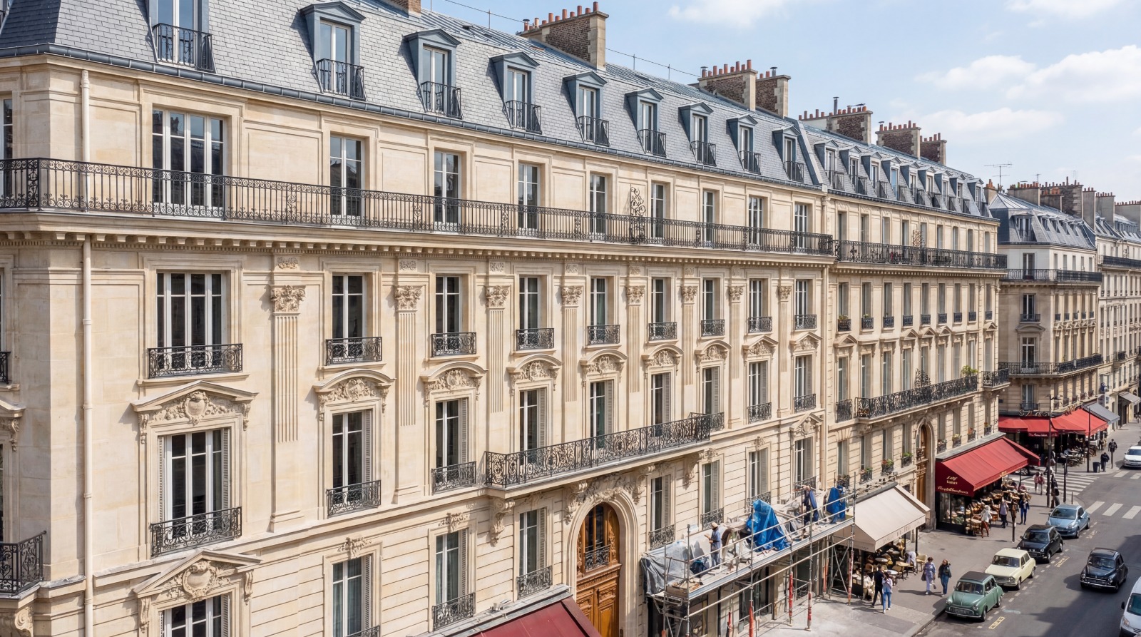Façade parisienne