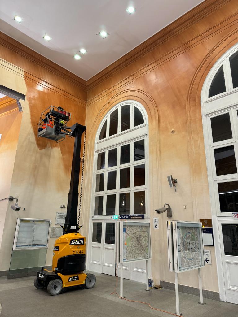 Gare rénovée